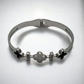 Van Cleef & Arpels Black Sweet Clover Bangle