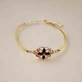 Floral Charm Bracelet