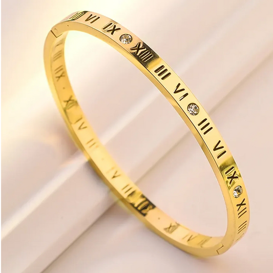 Roman Numeral Bangle