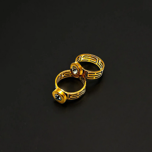 Crystal Stone Ring
