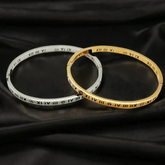 Roman Numeral Bangle