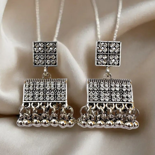 Gold & Silver Earrings