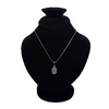 Gleaming Oval Charm Pendant