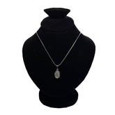 Gleaming Oval Charm Pendant