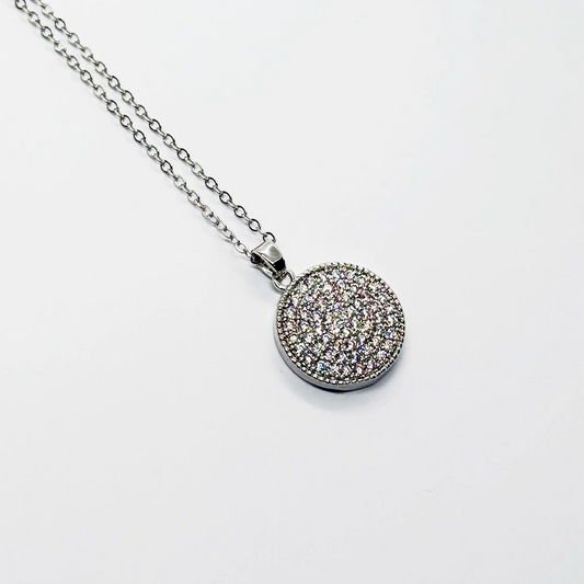 Crystal Moon Pendant