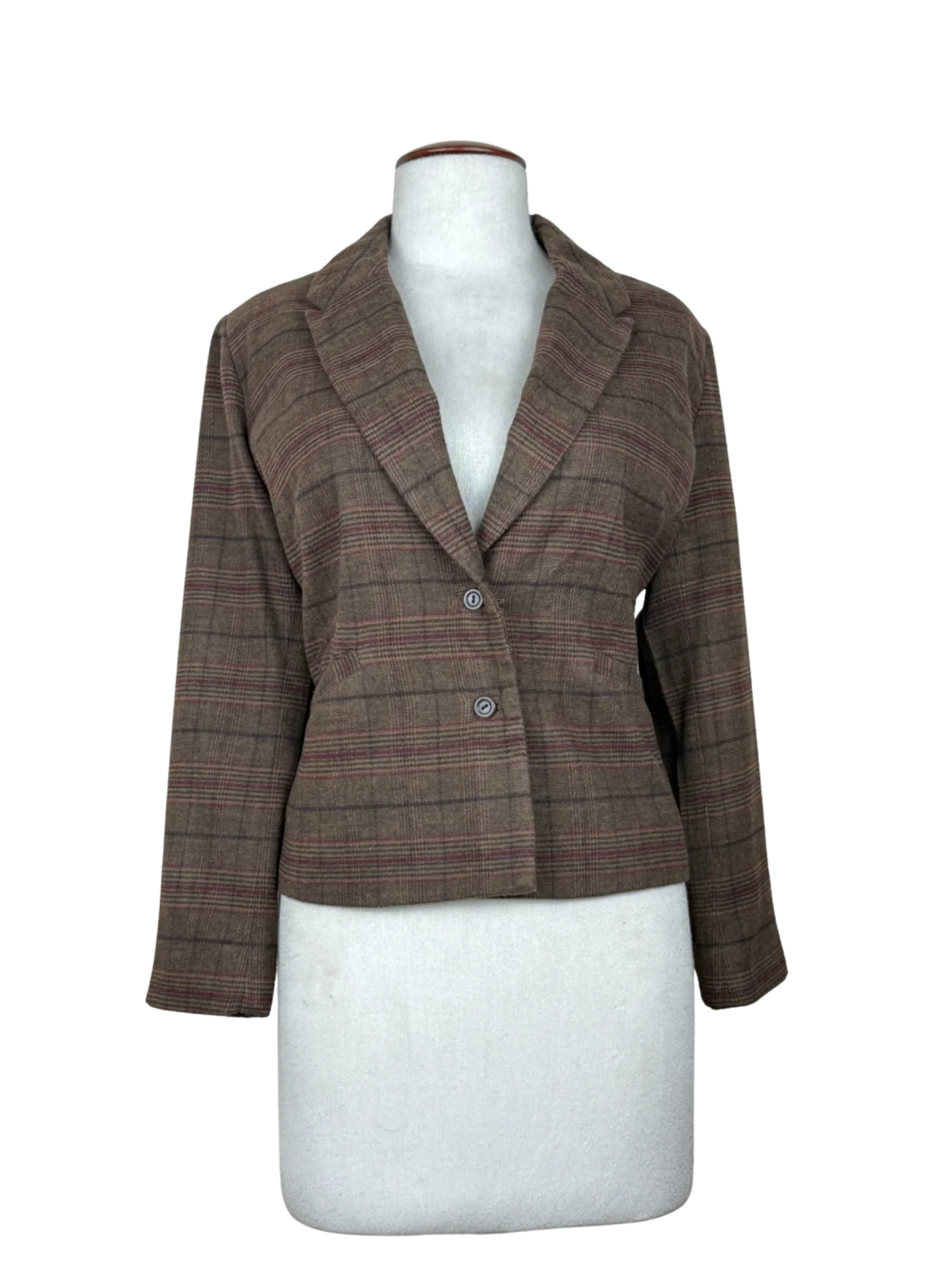 UK Imported secondhand Women Bolero Coatt - La Redoute brand, Brown Polyester, Premium condition, for Womens - Online Thrift Store Karachi Pakistan