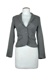 Shop Premium Plus Women Bolero Coatt by H&M | Preloved Branded Clothes | Salmon Polyester | Womens | OTS Thrift Store Karachi Pakistan