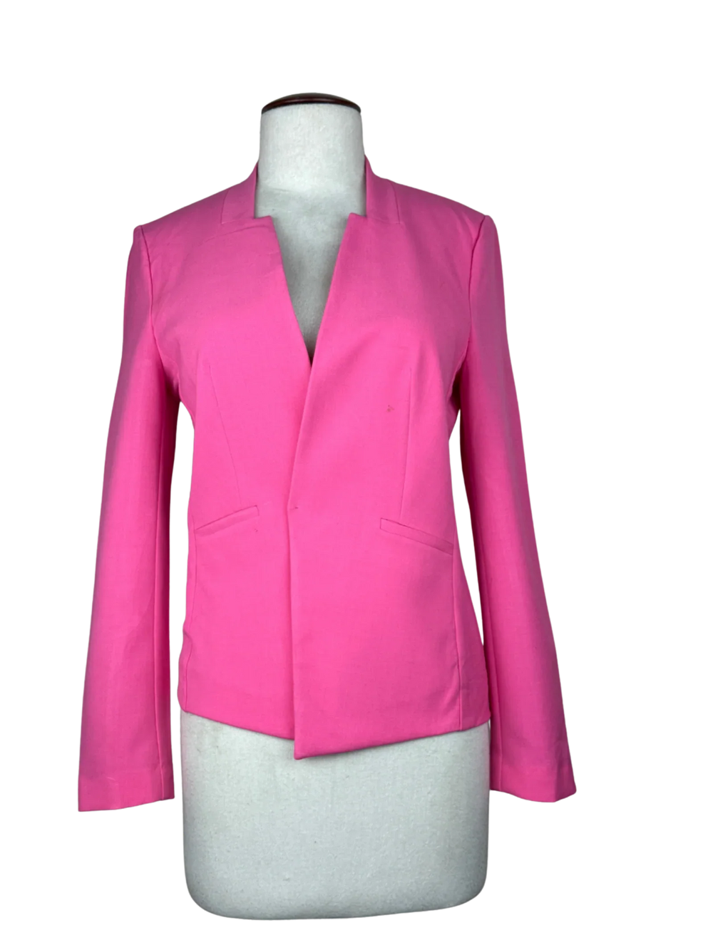 Preloved Premium Women Bolero Coatt by Marks & Spencer, Pink Polyester for Womens - OTS Thrift Shop Lahore Pakistan
