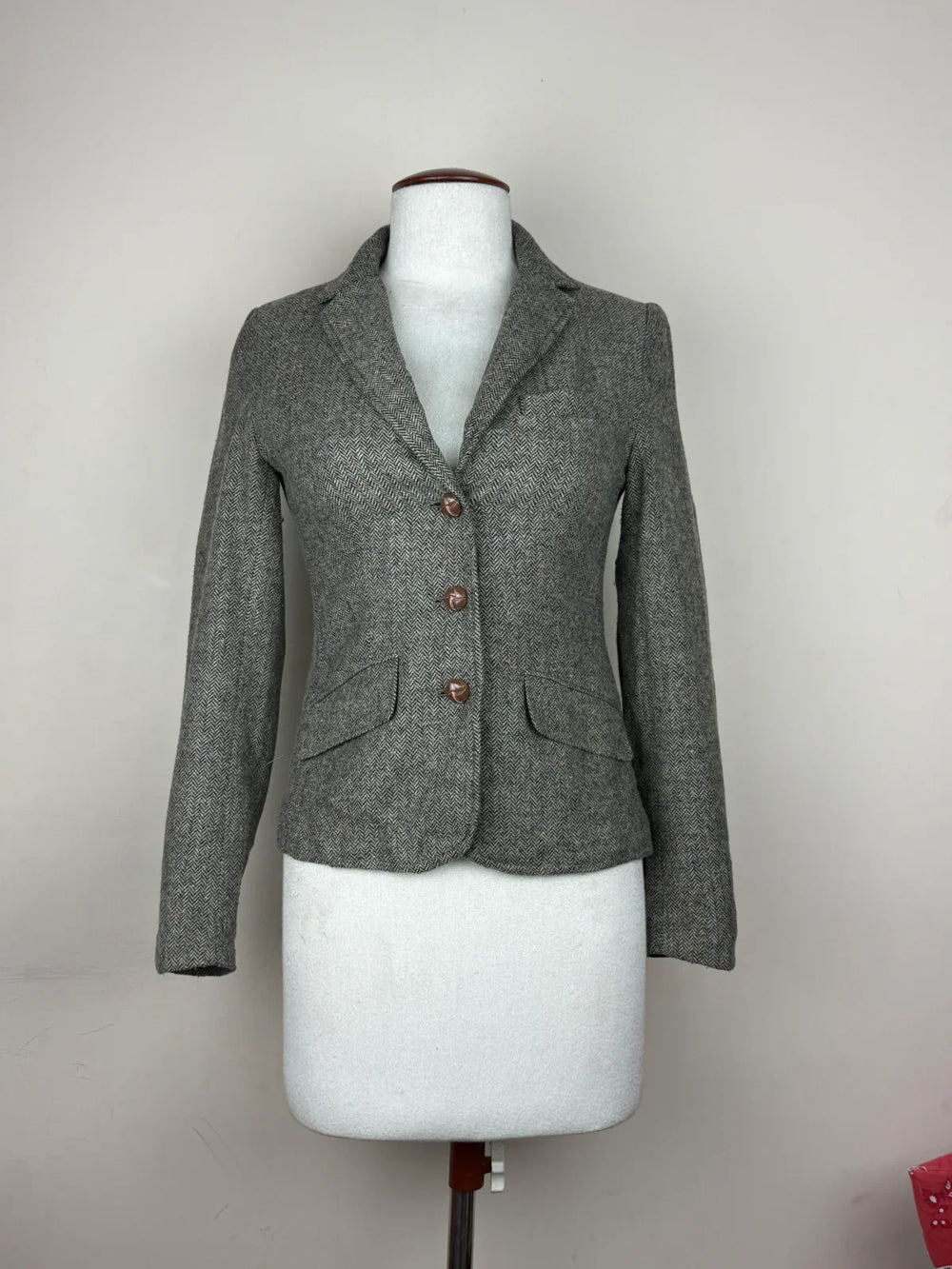UK Imported secondhand Women Bolero Coat - H&M brand, Black Gold Polyester, Premium Plus condition, for Womens - Online Thrift Store Peshawar Pakistan