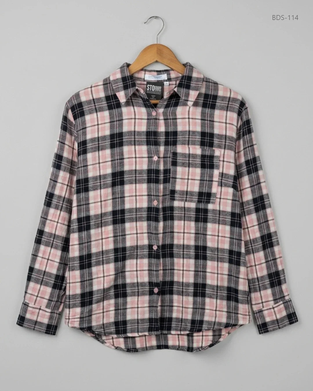 UK Imported secondhand Button Down Shirt - Primark brand, Pink Viscose, Premium condition, for Womens - Online Thrift Store Lahore Pakistan