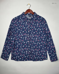 UK Imported secondhand Button Down Shirt - ISLE brand, Multi Viscose, Premium condition, for Women - Online Thrift Store Lahore Pakistan