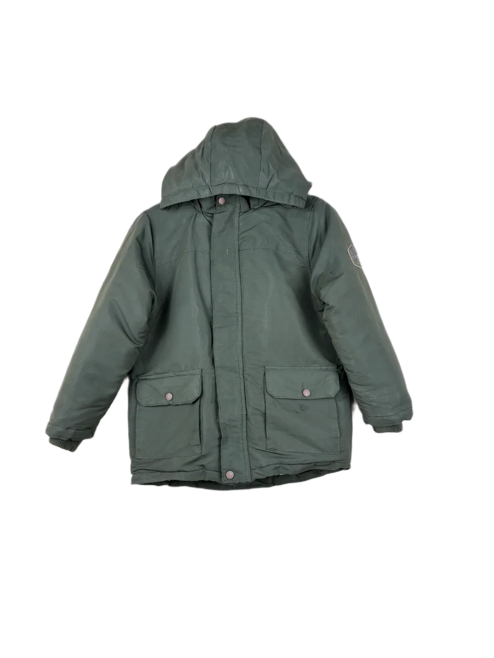 Preloved Excellent Winter Boys Jackets by Destination, Olive Polyester for Boys - OTS Thrift Shop Karachi Pakistan