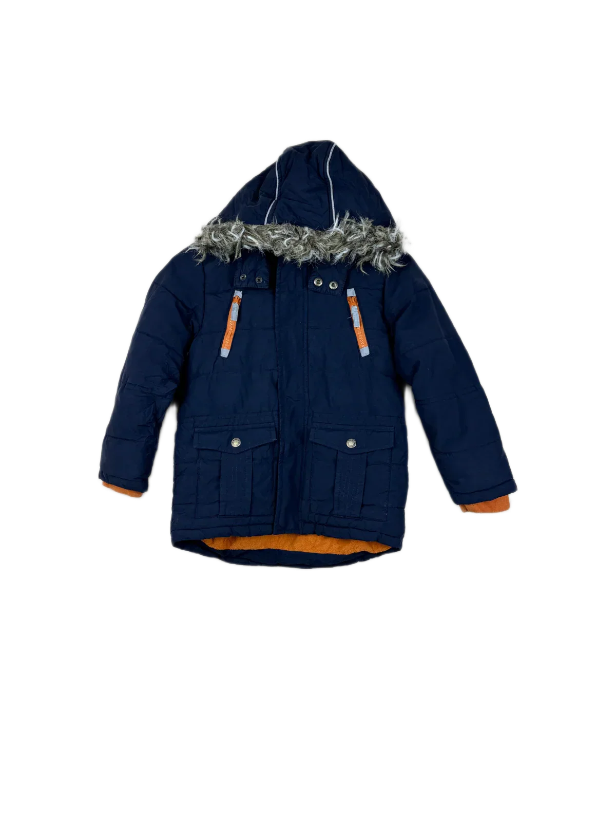 Good Condition Winter Boys Jackets | Preloved Topolino | Navy Polyester | Thrift Shop for Boys Karachi Pakistan | OTS