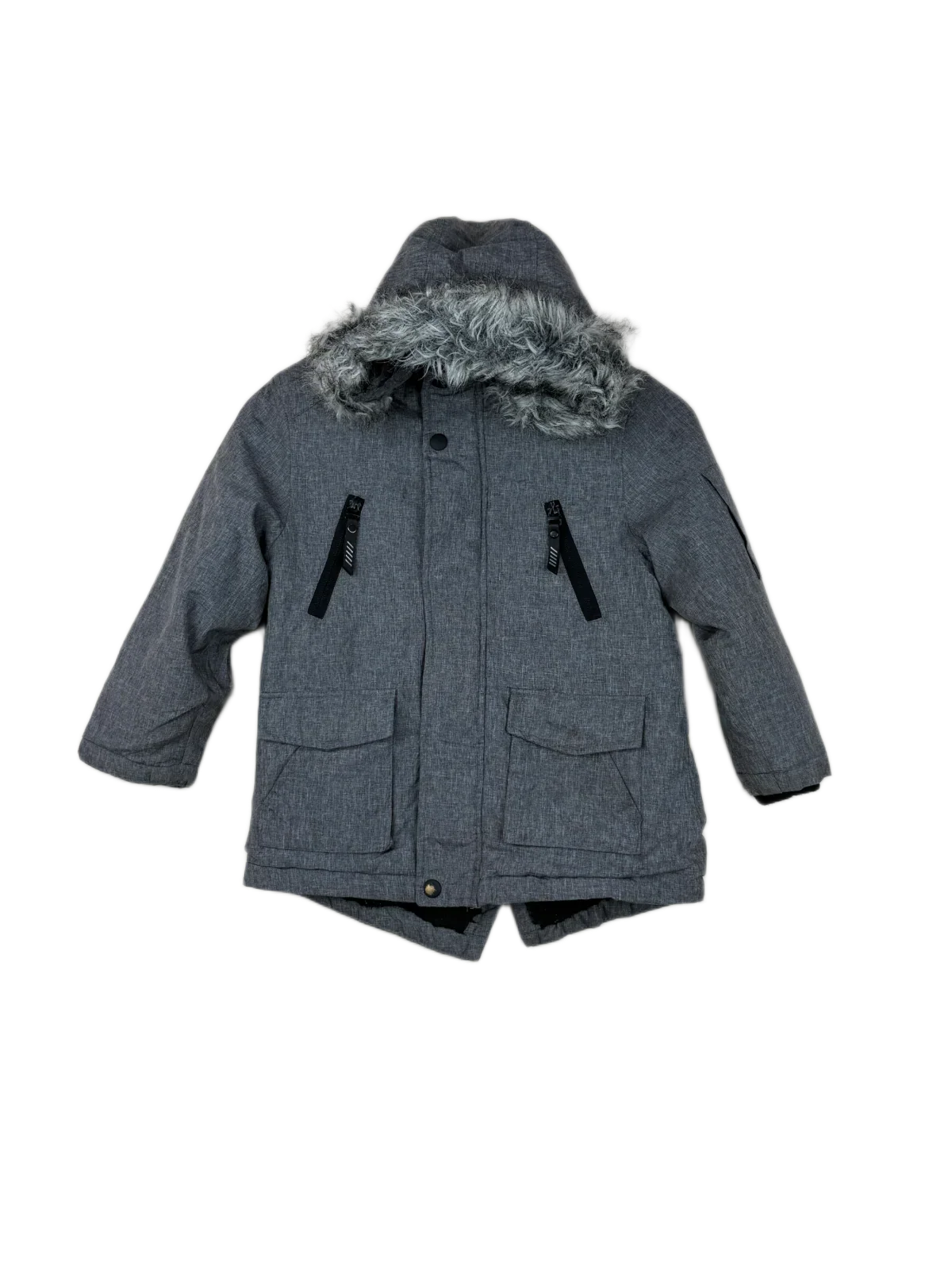 Premium Condition Winter Boys Jackets | Preloved Primark | Grey Polyester | Thrift Shop for Boys Lahore Pakistan | OTS