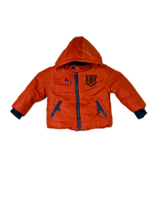Secondhand Branded Winter Boys Jackets by F&F, Orange Polyester fabric, Premium condition, for Boys - Online Thrift Shop Lahore Pakistan