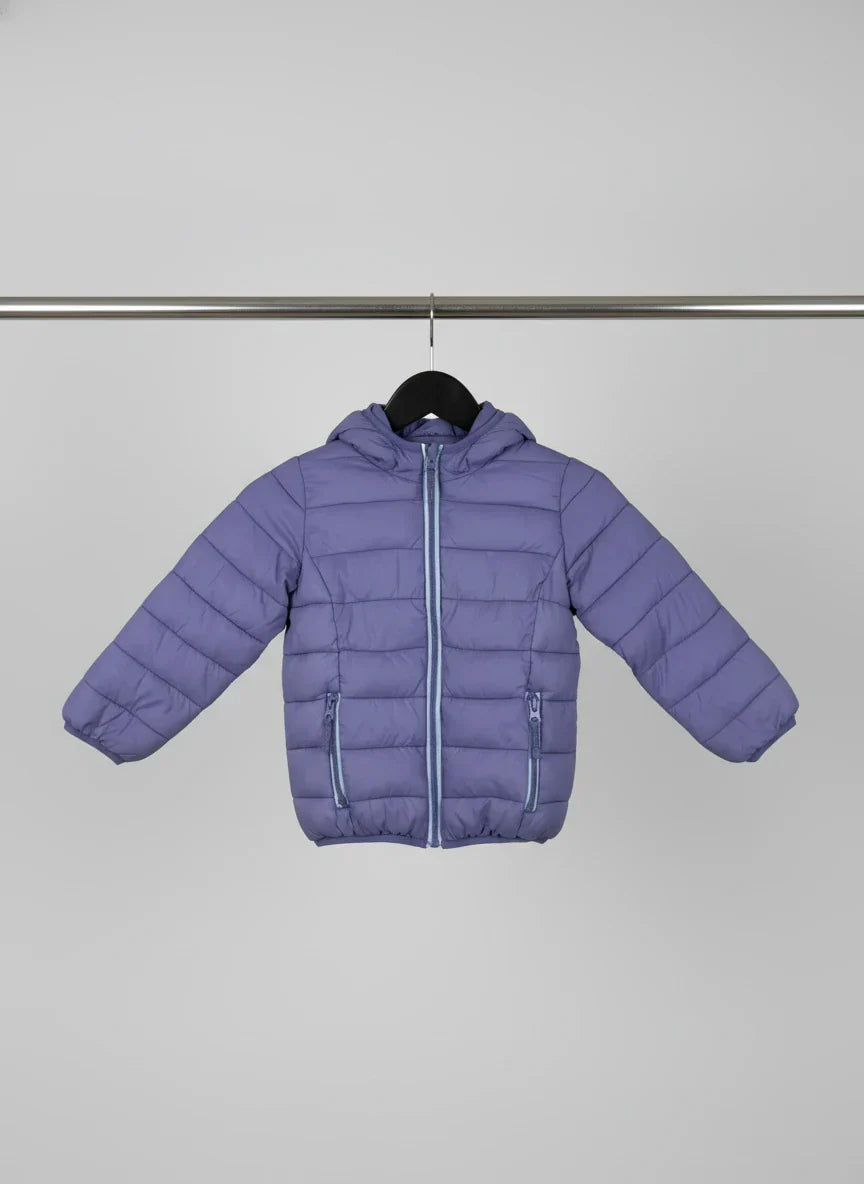 Premium Condition Girls Jackets | Preloved Smaile | Lavender Polyester | Thrift Shop for Girls Peshawar Pakistan | OTS