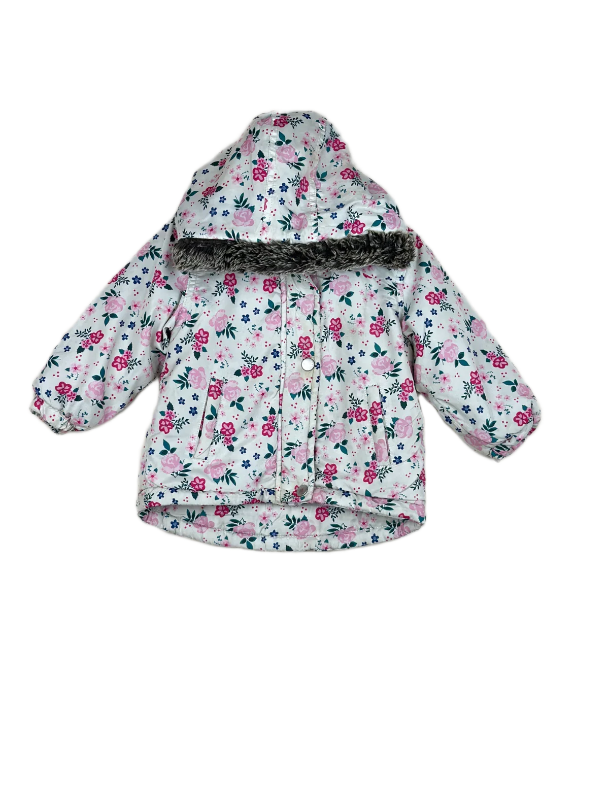 Preloved Premium Girls Jackets by Ergee, White Polyester for Girls - OTS Thrift Shop Lahore Pakistan