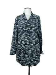 UK Imported secondhand Winter Long Cardigans - Michele Atgp brand, Multi Polyester, Premium condition, for Women - Online Thrift Store Islamabad Pakistan