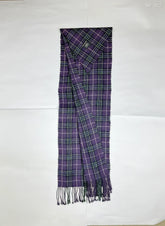 Shop Premium Plus by Preloved Branded Clothes | Purple Acrylic Muffler & Scarf | Unisex | OTS Thrift Store Lahore Pakistan