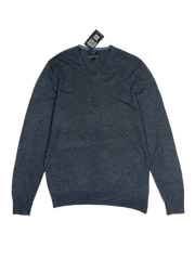 Secondhand Branded Men's Jumpers & Sweaters by Marks & Spencer, Grey Wool fabric, Good condition, for Men - Online Thrift Shop Karachi Pakistan