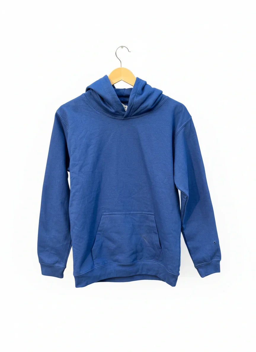 Preloved Premium Men's Hoodies & Sweatshirts by justhoods, Navy Blue Cotton for Men Hoodies - OTS Thrift Shop Karachi Pakistan