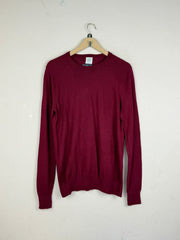 Men's Jumpers & Sweaters | John lewis | Preloved Branded | Red wool | Premium | OTS Thrift Store Karachi Pakistan