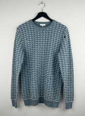 Premium Condition Men's Jumpers & Sweaters | Preloved Reiss | Grey Cotton | Thrift Shop for Men Sweaters Karachi Pakistan | OTS