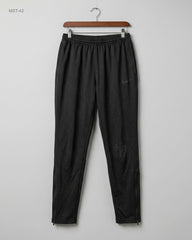Shop Premium Men Sports Trousers by NIKE | Preloved Branded Clothes | Black Polyester | MENS | OTS Thrift Store Karachi Pakistan