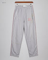 Men Sports Trousers | CUT LABEL | Preloved Branded | Gray Polyester | Premium | OTS Thrift Store Lahore Pakistan