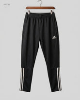 Preloved Premium Men Sports Trousers by ADIDAS, Black Polyester for MENS - OTS Thrift Shop Peshawar Pakistan