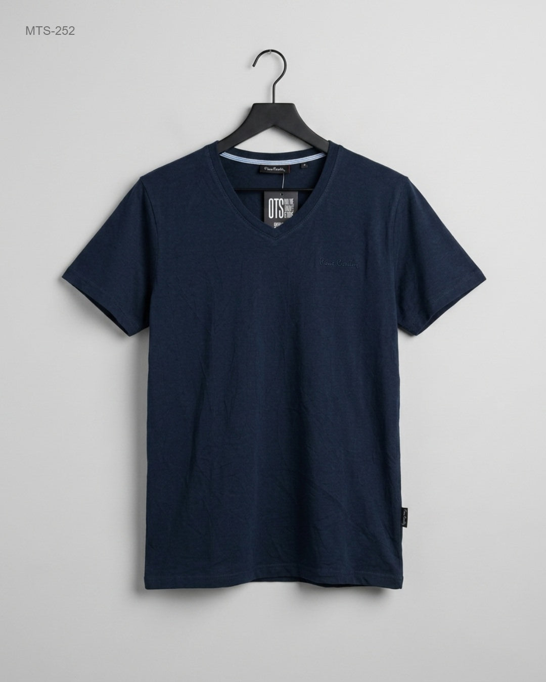 Shop Premium Mens Tshirts by PIERRE CARDIN | Preloved Branded Clothes | Blue Cotton | Mens | OTS Thrift Store Islamabad Pakistan