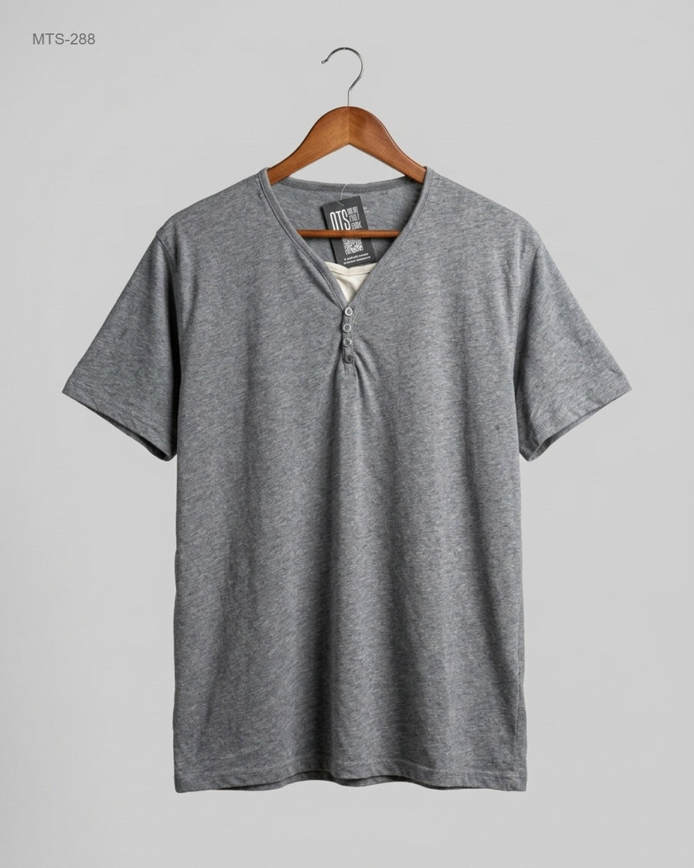 Preloved Excellent Mens Tshirts by IDENTIC, Gray Cotton for Mens - OTS Thrift Shop Peshawar Pakistan