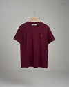 UK Imported secondhand Mens Tshirts - Farah brand, Maroon Cotton, Premium condition, for Men - Online Thrift Store Peshawar Pakistan