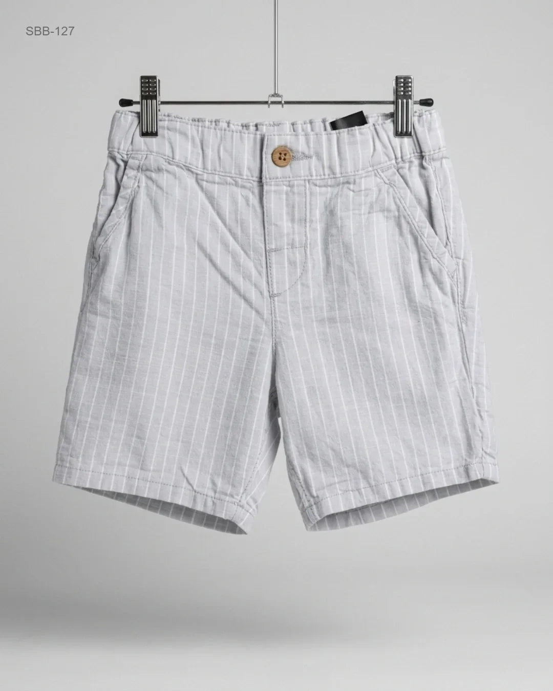 UK Imported secondhand Boys Summer Bottoms - H&M brand, Grey Cotton, Premium condition, for Boys - Online Thrift Store Peshawar Pakistan