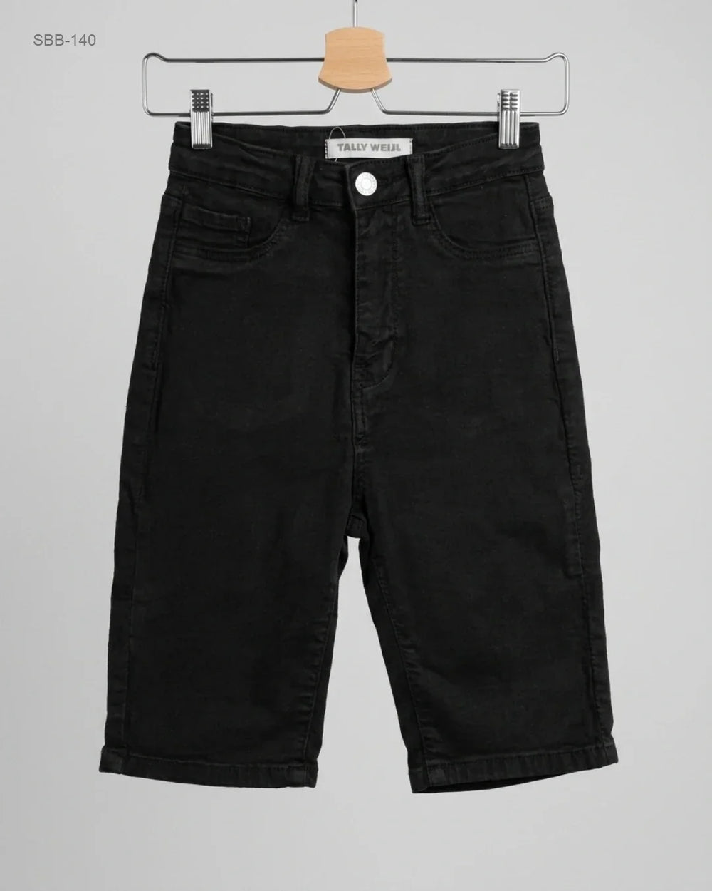 UK Imported secondhand Boys Summer Bottoms - TALLY WEIJL brand, Black Cotton, Premium condition, for Boys - Online Thrift Store Islamabad Pakistan