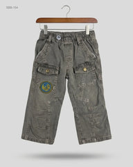 UK Imported secondhand Boys Summer Bottoms - SMALL GANG brand, Green Cotton, Excellent condition, for Boys - Online Thrift Store Karachi Pakistan