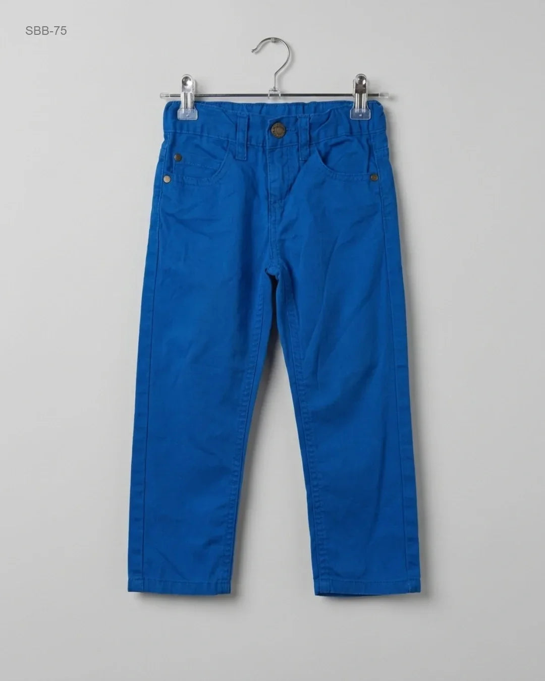 UK Imported secondhand Boys Summer Bottoms - LUPILU brand, Blue Cotton, Premium condition, for Boys - Online Thrift Store Lahore Pakistan