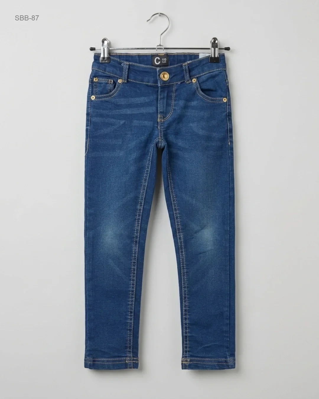 UK Imported secondhand Boys Summer Bottoms - C brand, Blue JEANS, Premium condition, for Boys - Online Thrift Store Karachi Pakistan