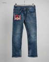 Secondhand Branded Boys Summer Bottoms by ROVIO, Blue DENIM fabric, Premium condition, for Boys - Online Thrift Shop Islamabad Pakistan