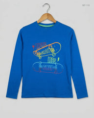 UK Imported secondhand Boys Summer Tops - DUNNES STORES brand, Blue Cotton, Premium condition, for Boys - Online Thrift Store Islamabad Pakistan