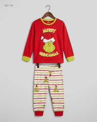 Secondhand Branded Boys Summer Tops by THE GRINCH, Red Cotton fabric, Premium condition, for Boys - Online Thrift Shop Karachi Pakistan