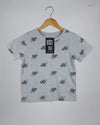 UK Imported secondhand Boys Summer Tops - HARRY POTTER brand, Gray Cotton, Premium condition, for Boys - Online Thrift Store Lahore Pakistan