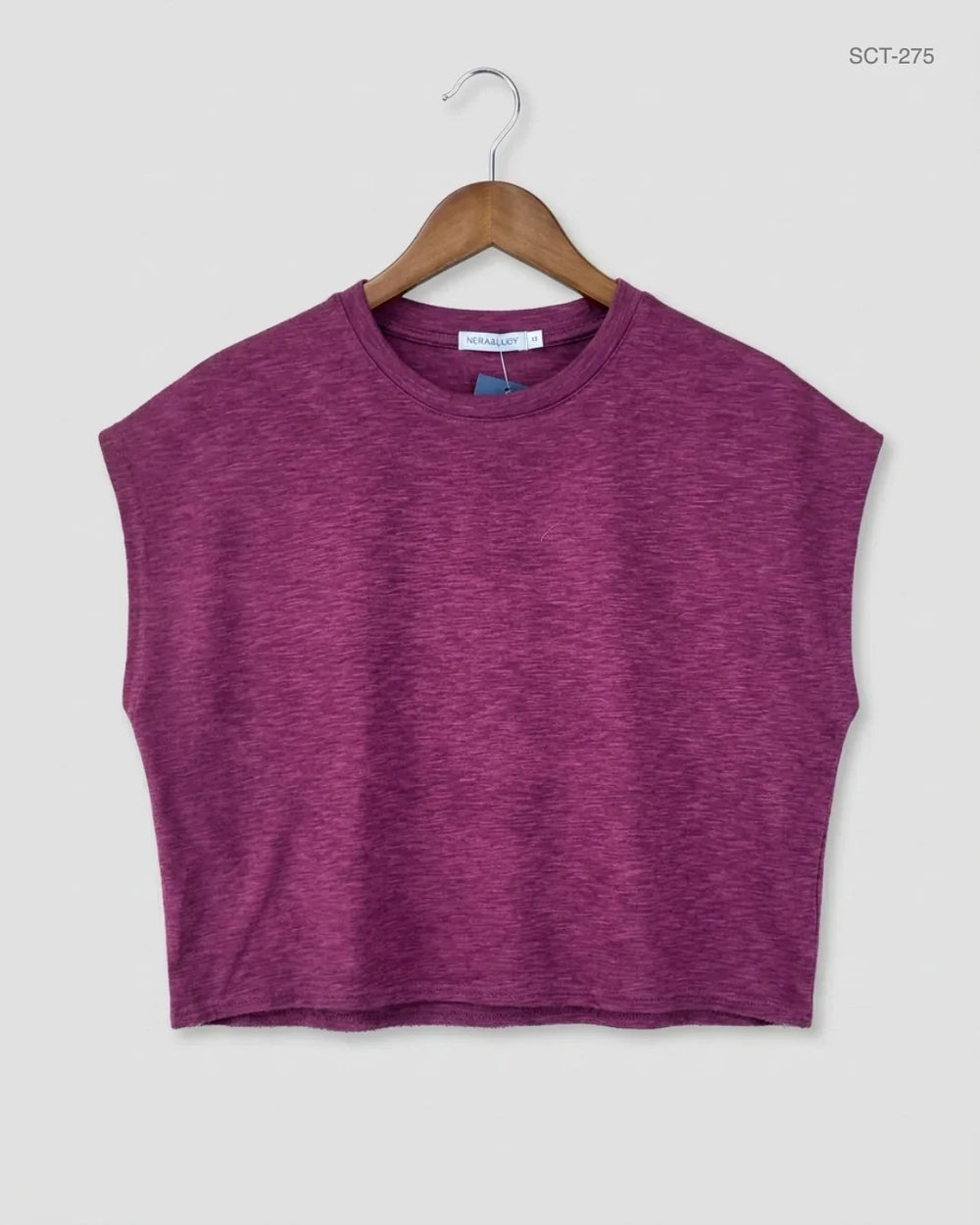 UK Imported secondhand Summer Crop Tops - Vera & lucy brand, Maroon Cotton, Premium condition, for Womens - Online Thrift Store Peshawar Pakistan