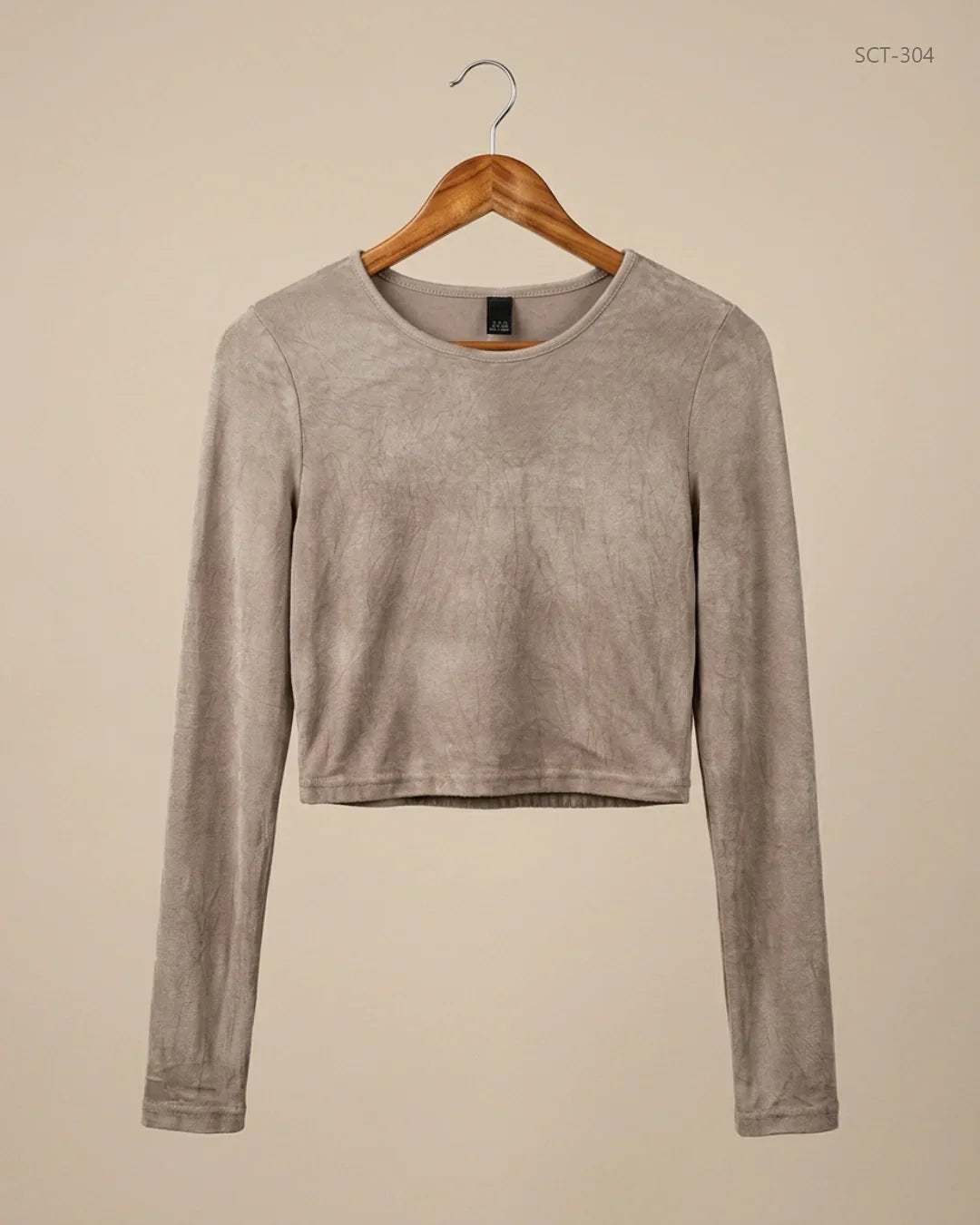 Shop Excellent Summer Crop Tops by Shein | Preloved Branded Clothes | Brown Cotton | Womens | OTS Thrift Store Islamabad Pakistan