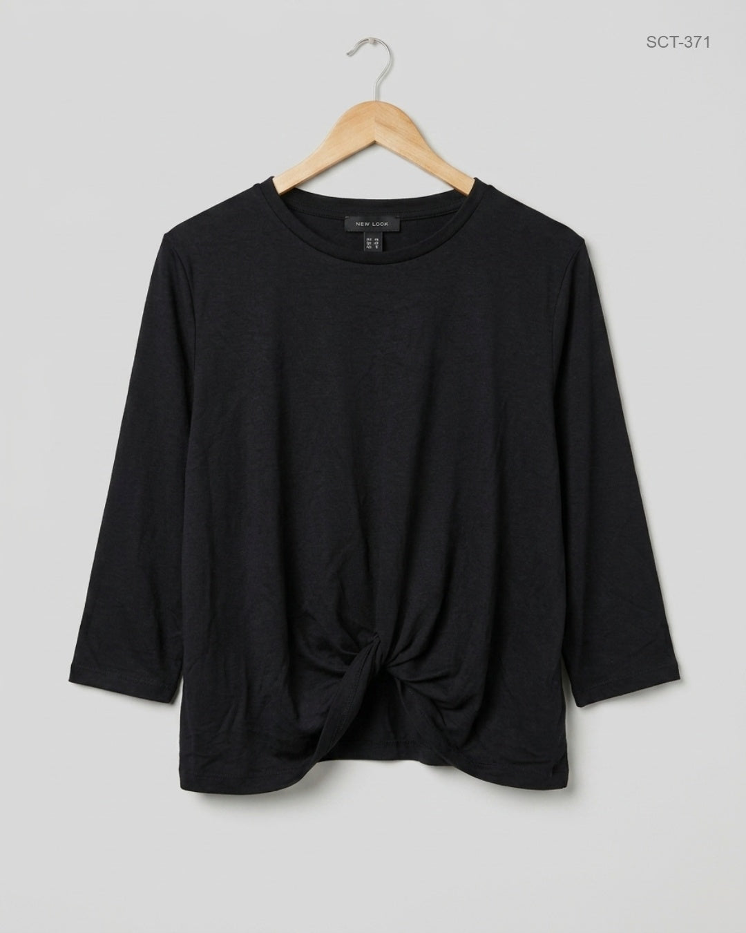 Shop Premium Summer Crop Tops by New Look | Preloved Branded Clothes | Black Polyester | Womens | OTS Thrift Store Peshawar Pakistan