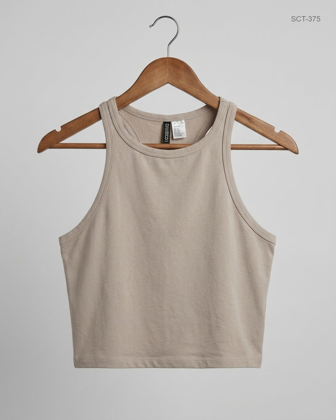 UK Imported secondhand Summer Crop Tops - H&M brand, Brown Cotton, Premium condition, for Womens - Online Thrift Store Islamabad Pakistan