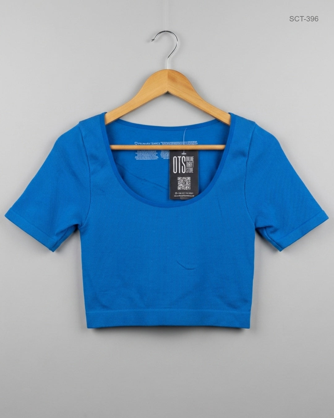 Shop Premium Summer Crop Tops by Primark | Preloved Branded Clothes | Blue Polyester | Womens | OTS Thrift Store Peshawar Pakistan