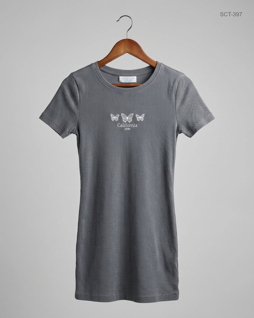 Summer Crop Tops | Primark | Preloved Branded | Gray Cotton | Premium | OTS Thrift Store Islamabad Pakistan