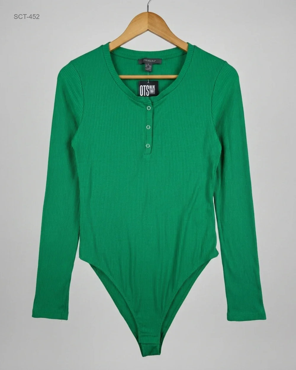 Summer Crop Tops | Primark | Preloved Branded | Green Cotton | Premium | OTS Thrift Store Karachi Pakistan