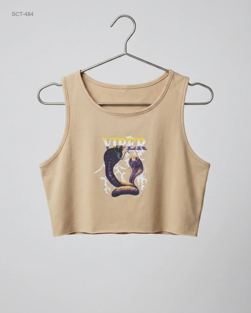 UK Imported secondhand Summer Crop Tops - Shein brand, Beige Cotton, Premium condition, for Womens - Online Thrift Store Islamabad Pakistan